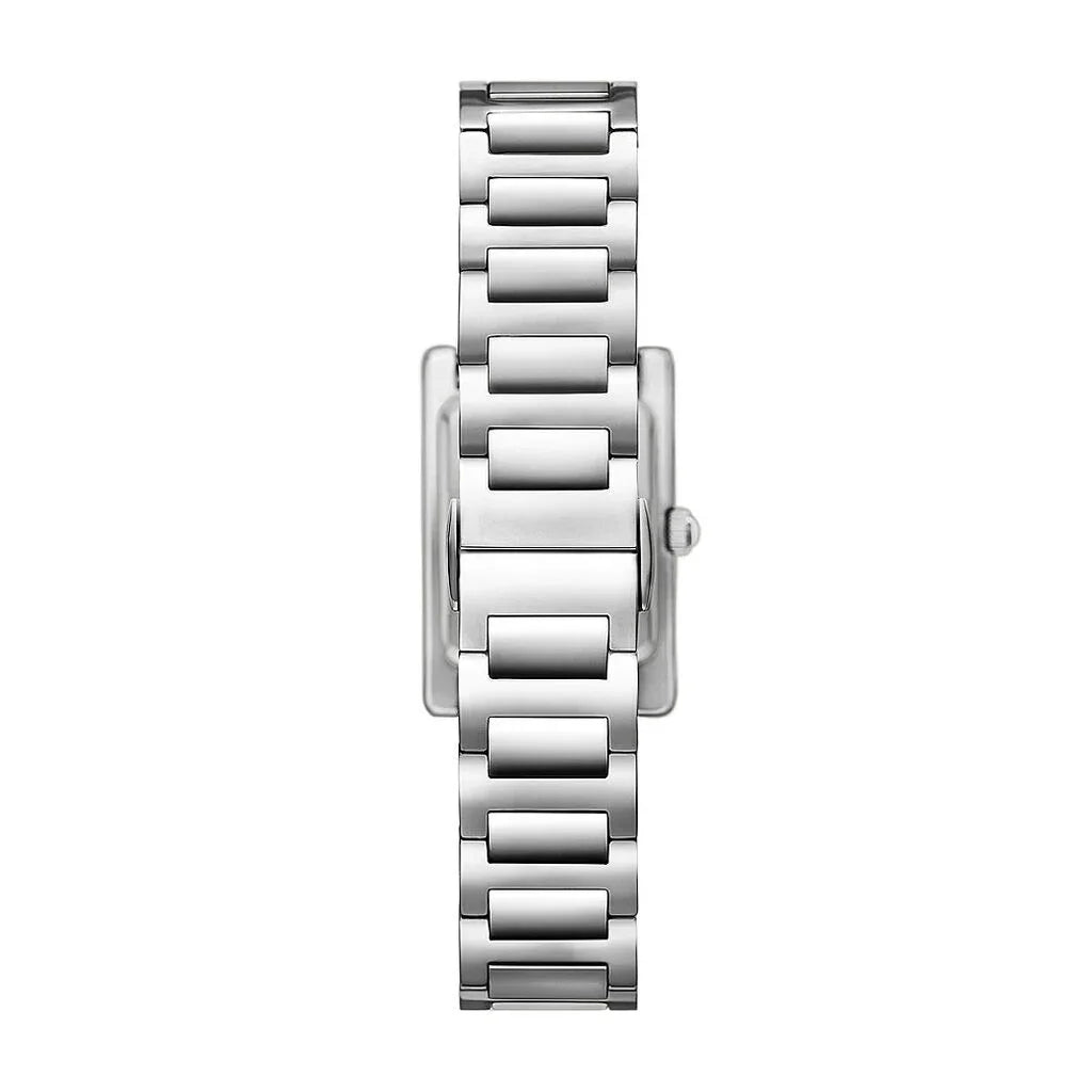 Emporio Armani AR11625 back view – solid stainless steel caseback and polished stainless steel bracelet with deployment clasp – premium craftsmanship by HEY WATCH.