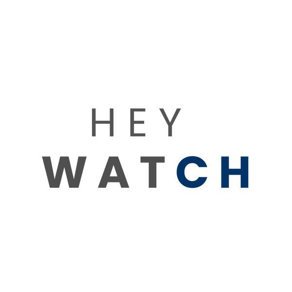 HEY WATCH official logo - Swiss watch retailer